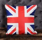 Poduszka Dekoracyjna Motyw Flagi Brytyjskiej Union Jack 40 x 40 cm