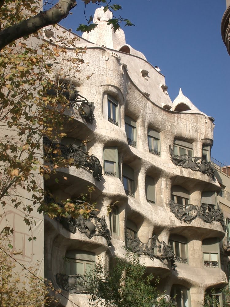 Casa Mila w Barcelonie