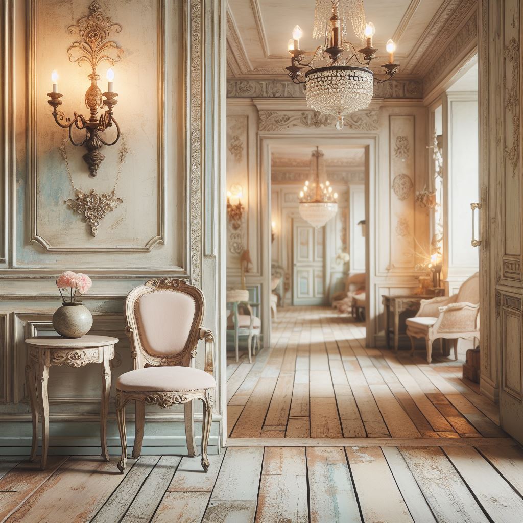 Przedpokój w Stylu Shabby Chic - Stworzenie Przytulnej Powitalnej Przestrzeni