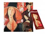 Ściereczka do Okularów Amedeo Modigliani Kobieta w Kapeluszu