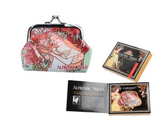portmonetka alfons mucha cztery pory roku wiosna