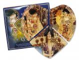 Talerz Kształt Serca Trzy Części Gustav Klimt