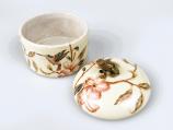 Szkatułka z Żabką Porcelana i Brąz