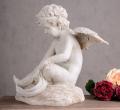 wspaniały barokowy aniołek wysoka figura