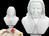 Jan Sebastian Bach Popiersie Kompozytora Alabaster