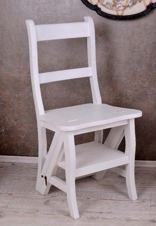 rozkładane krzesło drabinka w stylu angielskim