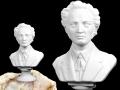 fryderyk chopin popiersie kompozytora alabaster