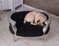 elegancka sofka dla psa styl barokowy