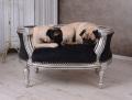 elegancka sofka dla psa styl barokowy