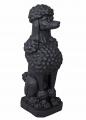 czarny pudel figura ogrodowa figury zwierząt 80 cm