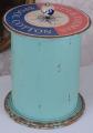 metalowa puszka w kształcie szpuli collection maritime shabby chic