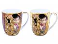 dwa kubki pocałunek gustav klimt