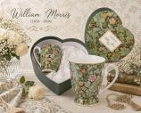 Dwa Kubki Serce William Morris Motyw w Stylu Secesyjnym