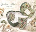Dwa Kubki Serce William Morris Motyw w Stylu Secesyjnym