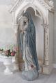 madonna z różańcem figura religijna 80 cm