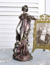 Figura Kobieta z Winogronem Styl Secesyjny Alfons Mucha