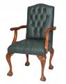 fotel gabinetowy chesterfield styl klasyczny
