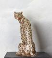 leopard figury zwierząt glamour 50 cm