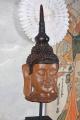 głowa buddy na postumencie figura styl orientalny 75 cm