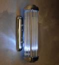 Chromowany Kinkiet w Stylu Art Deco