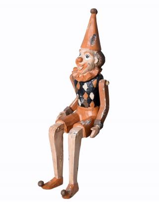 figura klauna shabby chic