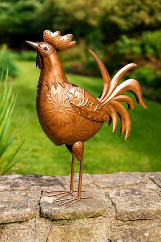 kogut dekoracja ogrodowa 54 cm figury zwierząt