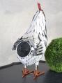 kogut figura ogrodowa pojemnik styl rustykalny 47 cm