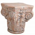 kolumna podest w stylu korynckim shabby chic 47 cm