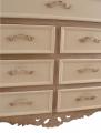 komoda siedem szuflad w stylu rustykalnym shabby chic