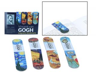 komplet zakładek magnetycznych do książek vincent van gogh