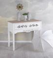konsolka ażurowa szuflada styl rustykalny shabby chic