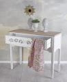 konsolka ażurowa szuflada styl rustykalny shabby chic