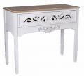 konsolka ażurowa szuflada styl rustykalny shabby chic