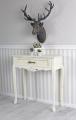 konsolka z kluczem styl rustykalny shabby chic
