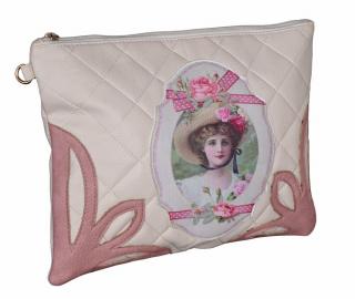 piękna kosmetyczka w stylu belle epoque
