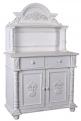 kredens styl prowansalski shabby chic biały 142 cm