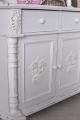 kredens styl prowansalski shabby chic biały 142 cm