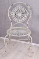 zestaw mebli ogrodowych w stylu shabby chic