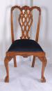 Mahoniowe Krzesło w Stylu Chippendale