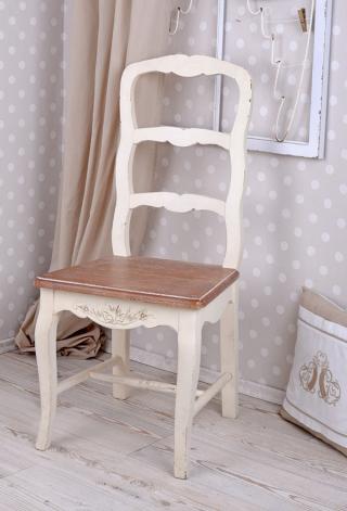 krzesło styl rustykalny shabby chic