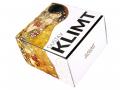 kubek gustav klimt pocałunek czarne tło