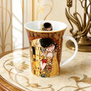 kubek gustav klimt pocałunek zestaw upominkowy