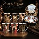 Komplet 6 Kubków Gustav Klimt Opakowanie Prezentowe