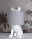 Lampa Buldog Francuski Figury Zwierząt 44 cm