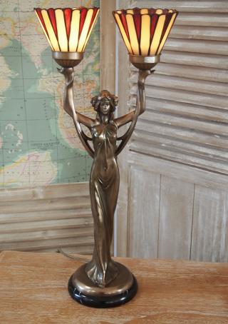 królowa nocy lampa w stylu wiedeńskiej secesji