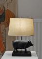 lampa figura świnki styl rustykalny shabby chic 49 cm