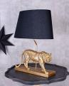 tygrys złoto-czarna lampa 60 cm