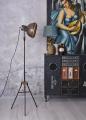 retro lampa stojąca styl industrialny studio loft
