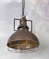 metalowa lampa sufitowa styl industrialny