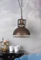 metalowa lampa sufitowa styl industrialny